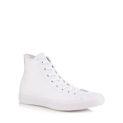 Converse White 'All Star' ankle boots